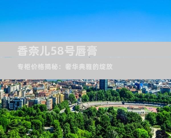 香奈儿58号唇膏专柜价格揭秘：奢华典雅的绽放
